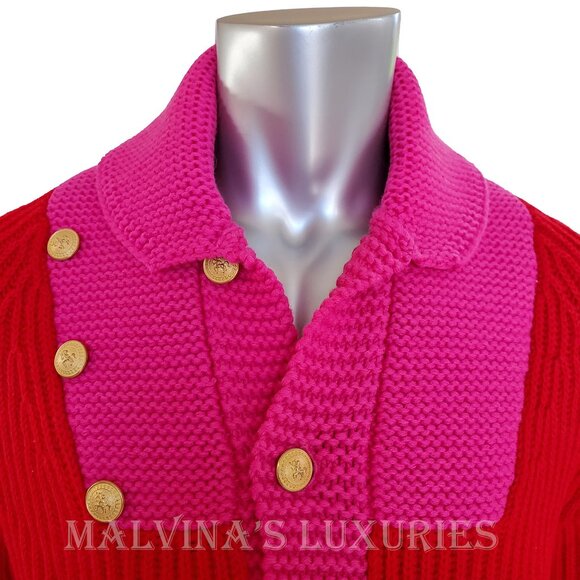 GUCCI MENS SWEATER X MLB PIRATES WOOL CARDIGAN w LOGO DETAILS - Picture 9 of 16